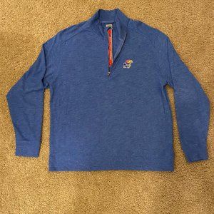 Kansas Jayhawks 1/4 Quarter Zip Jacket XL